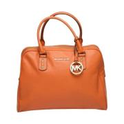 Michael Kors Pre-owned Pre-owned Laeder handvskor Orange, Dam