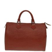 Louis Vuitton Vintage Pre-owned Laeder louis-vuitton-vskor Brown, Dam