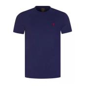 Ralph Lauren Marinblå skjorta Custom Slim Fit Blue, Herr