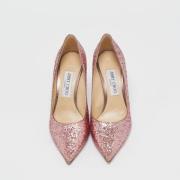 Jimmy Choo Pre-owned Pre-owned Tyg klackskor Pink, Dam