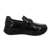 ara Svarta Loafers för Kvinnor Black, Dam