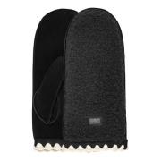 UGG Fluffy Scalloped Vantar i Svart Black, Dam