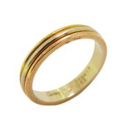 Cartier Vintage Pre-owned Vitt guld ringar Yellow, Herr