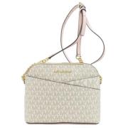 Michael Kors Pre-owned Pre-owned Plast axelremsvskor White, Dam