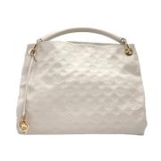 Louis Vuitton Vintage Pre-owned Laeder handvskor White, Dam