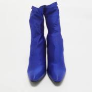 Balenciaga Vintage Pre-owned Tyg stvlar Blue, Dam