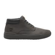 Timberland Premium Läder Sneakers för Män Gray, Herr