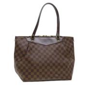 Louis Vuitton Vintage Pre-owned Canvas louis-vuitton-vskor Brown, Dam