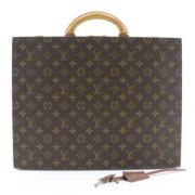 Louis Vuitton Vintage Pre-owned Canvas handvskor Brown, Dam