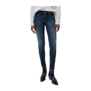 Salsa Wonder Push Up Skinny Jeans Blue, Dam