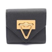 Bottega Veneta Vintage Pre-owned Laeder plnbcker Black, Dam