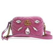 Gucci Vintage Pre-owned Laeder gucci-vskor Pink, Dam