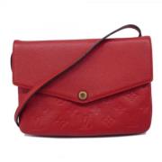 Louis Vuitton Vintage Pre-owned Tyg louis-vuitton-vskor Red, Dam