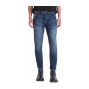 Antony Morato Slim Fit Bomullsbyxor Argon Blue, Herr