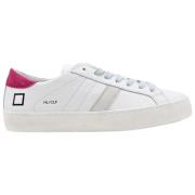 D.a.t.e. Låg Kalv Vit Fuxia Sneakers White, Dam