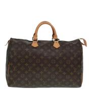 Louis Vuitton Vintage Pre-owned Canvas louis-vuitton-vskor Brown, Dam