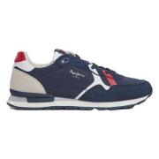 Pepe Jeans Brit Road Sneakers Blue, Herr