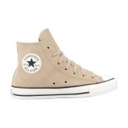 Converse Höga Top Sneakers i Svart Brown, Dam