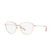 Tory Burch Roséguld Glasögonbågar Pink, Unisex