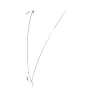 Tiffany & Co. Pre-owned Pre-owned Silver halsband Gray, Dam