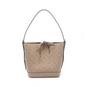 Louis Vuitton Vintage Pre-owned Laeder louis-vuitton-vskor Beige, Dam