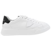 Philippe Model Temple Low Sneakers i Vit/Svart White, Herr