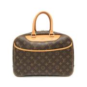 Louis Vuitton Vintage Pre-owned Canvas louis-vuitton-vskor Brown, Dam