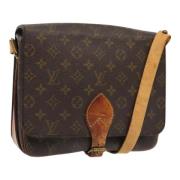 Louis Vuitton Vintage Pre-owned Canvas louis-vuitton-vskor Brown, Dam