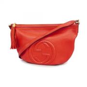 Gucci Vintage Pre-owned Laeder gucci-vskor Orange, Dam