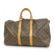 Louis Vuitton Vintage Pre-owned Tyg louis-vuitton-vskor Brown, Dam