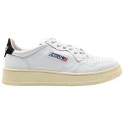 Autry Sneakers Låg Läder/Pony Vit/Svart White, Herr