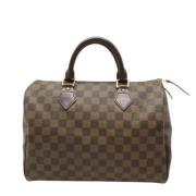 Louis Vuitton Vintage Pre-owned Canvas louis-vuitton-vskor Brown, Dam