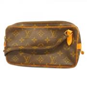 Louis Vuitton Vintage Pre-owned Tyg louis-vuitton-vskor Brown, Dam