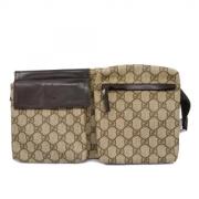 Gucci Vintage Pre-owned Plast gucci-vskor Brown, Dam