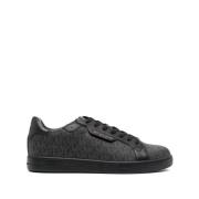 Michael Kors Monogramtryck Svarta Sneakers Black, Herr