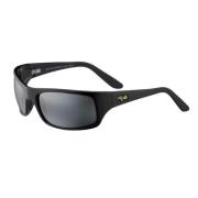 Maui Jim Stiliga Peahi Solglasögon för utomhusäventyr Black, Unisex