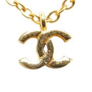 Chanel Vintage Pre-owned Metall chanel-smycken Yellow, Dam