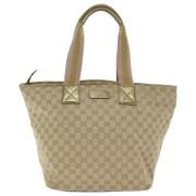 Gucci Vintage Pre-owned Canvas gucci-vskor Yellow, Dam