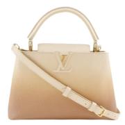 Louis Vuitton Vintage Pre-owned Laeder handvskor Beige, Dam