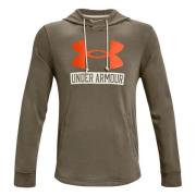 Under Armour Rival Terry Logo Hoodie Brown, Herr