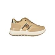 Laura Biagiotti Beige Polyester Sneaker Beige, Dam