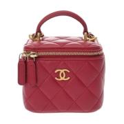 Chanel Vintage Pre-owned Laeder chanel-vskor Pink, Dam