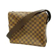 Louis Vuitton Vintage Pre-owned Canvas axelremsvskor Brown, Dam