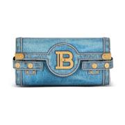 Balmain B-Buzz Pouch 23 Blue, Dam