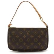 Louis Vuitton Vintage Pre-owned Canvas kuvertvskor Brown, Dam