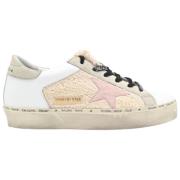 Golden Goose Beige Pink Ice Sneakers Beige, Dam