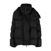 Moorer Puffed Down Jacket Black, Dam