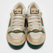 Gucci Vintage Pre-owned Laeder sneakers Multicolor, Herr