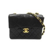 Chanel Vintage Pre-owned Laeder chanel-vskor Black, Dam