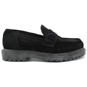 Gant Svart Cow Suede Moccasins Black, Herr